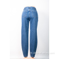 Großhandel Damen Stretch Jeans Solide Farbhose